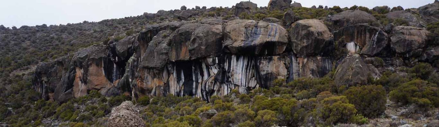 Fooling around Zebra Rocks kilimanjaro_